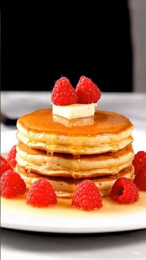 The Secret to PERFECT Fluffy Pancakes 🥞 (Easy Homemade Recipe)