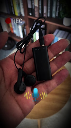 Professional Voice-Activated Digital Recorder #audiorecordingdevice #taperecorder #tiktokshopblackfriday #spotlightfinds