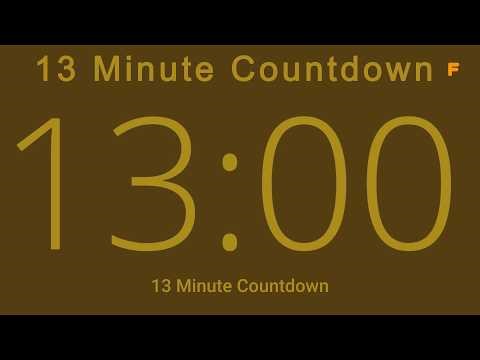 13 Minute Countdown
