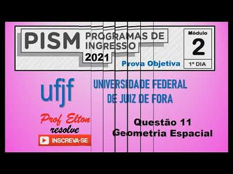PISM UFJF 2021 - Módulo 2 - Questão 11 - Considere um tetraedro regular ABCD cujas arestas