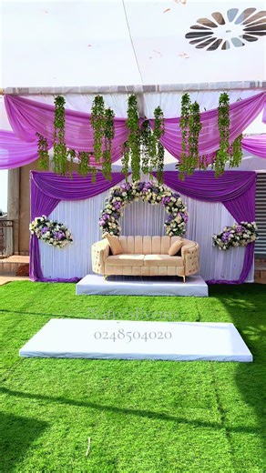 Premium Event Decor and Backdrops in Tamale