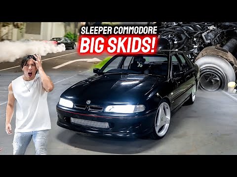 What It’s Like To Drive A BIG TURBO V8 HOLDEN COMMODORE SLEEPER