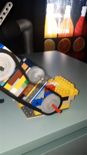 my design pit bike#lego #vacuum #engine