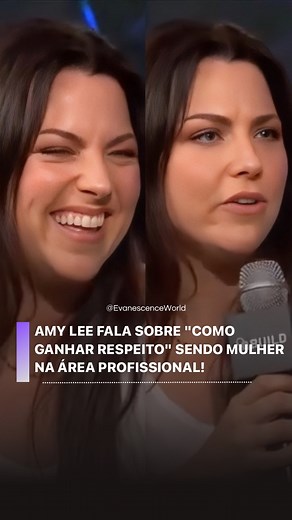 EvanescenceWorld | News on Instagram: "Em uma antiga entrevista feita pela “BUILD Series”, a cantora “Amy Lee” da banda Evanescence responde como ter respeito na indústria da música e profissões sendo Mulher! “ EU TINHA QUE LUTAR PARA GANHAR RESPEITO “ Amy Lee . ⚠️Créditos: @cesaratg #amylee #powerwoman #poderfeminino #mulher #evanescence"