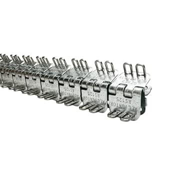 Genuine Flexco RS125J16/400NC Alligator Ready Set Staple Fastener (Box of 4 Sets) - Includes 10 Additional 125-RET Retaining Washers