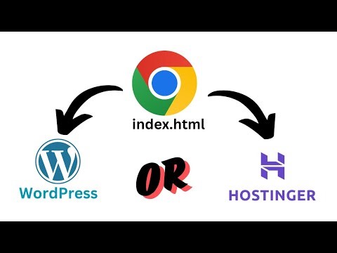Upload HTML Website in WordPress and hostinger easiest way. Host your multipage html website.