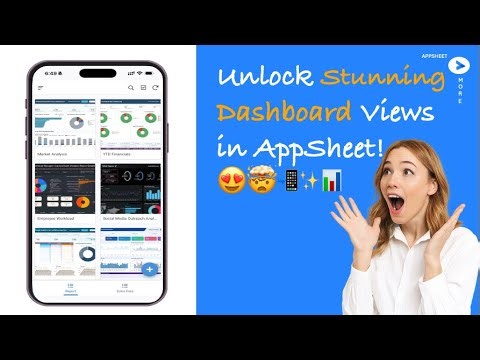 ⭐ AppSheet Tutorial: Display Looker Dashboards as Clean Thumbnail Cards 📊✨📱