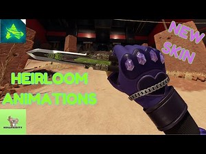 Octane's Heirloom Animations with New Legendary Skin (Night Rave). [Apex Legends - Nov.25]