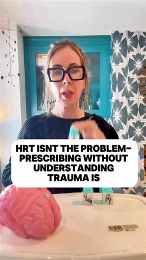 @mrspaularastrick on Instagram: "📍I was told that HRT would fix all of my perimenopause symptoms. 📍But the prescribing philosophy was incorrectly based on oestrogen and testosterone “defiency”. ⚠️ When it caused severe side effects my prescriber doubled my oestrogen dose - instead of correctly recognising or understanding sensitivity. ⚠️ They also did not understand that early life stress, attachment wounds, trauma or neurodivergence can alter GABA receptor function and sensitivity in multiple