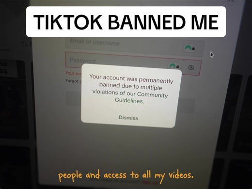 In early December, tiktok banned my account after i posted a clip from my live stream literally within a split second. I posted the video and seconds later i was logged out of my account. I was confused and then i seen the message that i was banned. I appealed it and lost. How?! Then i went numb. The account i built up for 3 years was deleted. The account that got me recognition by sony, you matter by Demetrius Harmon, Cap Cut, Instagram, Apeture and more. The account that connected me to my com
