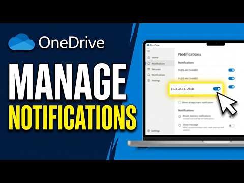 How to Manage OneDrive Notifications 2026 (Quick Guide)