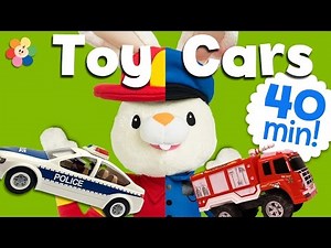 Unboxing Toy Trucks & Cars | Fire Truck, Tractor, Police Car | Truck Videos for kids | BabyFirst TV