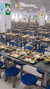 70K views · 1.7K reactions | Lunch in the elementary school cafeteria in China  #China #SchoolLunch #StudentLife #DailyLife #education | Go Chengdu | Facebook