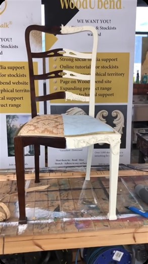 1.7K views | Vintage dinning room chair makeover with WUB & DB” ...