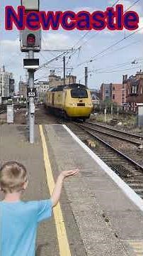 Chasing Network Rail train from Edinburgh to Newcastle