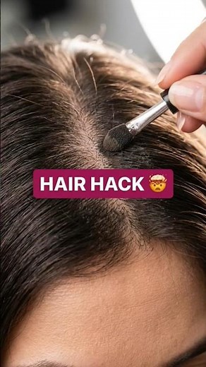 How To Hide Hair Thinning In Seconds | Hair Extensions #shorts #hair