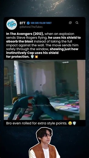 The Coolest Thing About Captain America's Shield? It's Not What You Think 🤓 #mcu #marvel #shorts