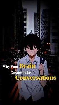 Why Your Brain Creates Fake Conversations #psychology #humanbehavior #mindset