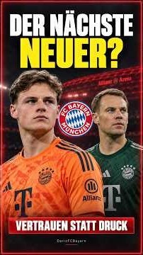Urbig is set to replace Neuer – then Bayern must be prepared to live with his mistakes!