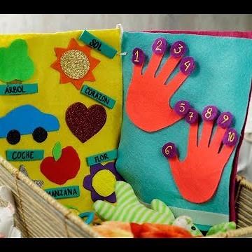 Craftología | Libro Didáctico para Niños | Libro Sensorial