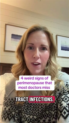 4 weird signs of perimenopause most doctors miss