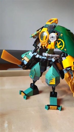Lloyd's Water Mech Spotlight #lego #new #ninjago #figure #mech #build #spotlight #ninja #lloyd #fyp