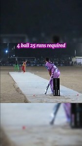 4 ball 25 runs required 💪🔥|#tapeballcricket #cricket #trending #viral #shorts