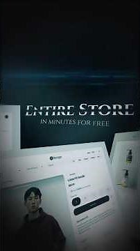 ​I Let AI Build My Entire Shopify Store (100% Free)