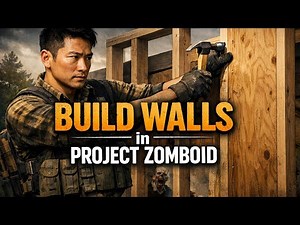 How to BUILD WALLS in Project Zomboid (Step by Step)
