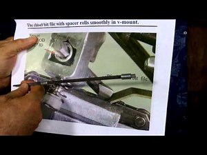 Granberg106B Chainsaw Chain Filing Jig, Advanced Use