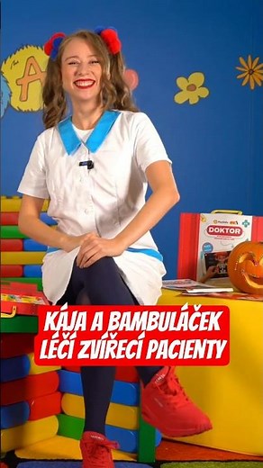 Kája a Bambuláček léčí zvířecí pacienty. 🩺 Interaktivní doktorský set pro všechny malé doktory. 👨‍⚕️
