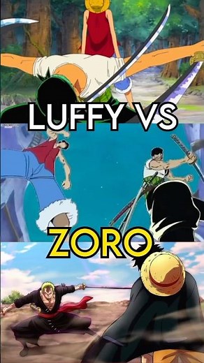 Every Luffy vs Zoro 1v1 so far in One Piece!