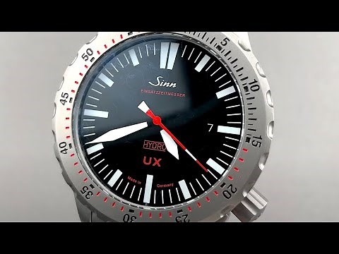 Sinn Diving Watch UX Dive Watch: EZM 2B 403.030 Sinn Watch Review