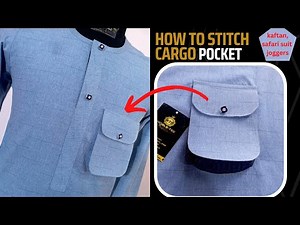 CARGO POCKET | kaftan dress, safari suit or joggers