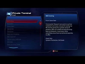 Mass effect 3 a brief shower scene ps5