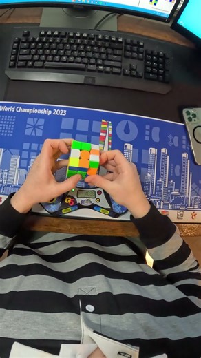 3.49 3x3 Solve (1-Look F2L)