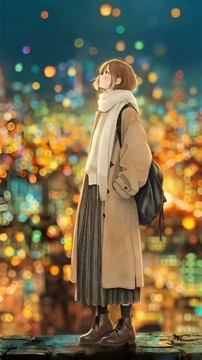 都会の光に包まれる夜｜City Lights Aesthetic