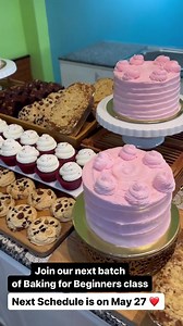 Last call for our BAKING FOR BEGINNERS hands on class this Saturday. If you are a newbie or first timer, then this class is perfect for you. If interested to join, please message us at 0977-160-7369 (and look for Marie) BAKING FOR BEGINNERS May 27 - Saturday (9:00-3:30pm) Class Fee: 3500 pesos 1️⃣. Basics of Measurements in Baking 2️⃣. Familiarisation with Baking Terminology 3️⃣. Oven Set-up and Adjustment 4️⃣. Basic Mixing Method Will be baking: 1️⃣. Red Velvet Cupcake 2️⃣. Pastel Dulce De Lech