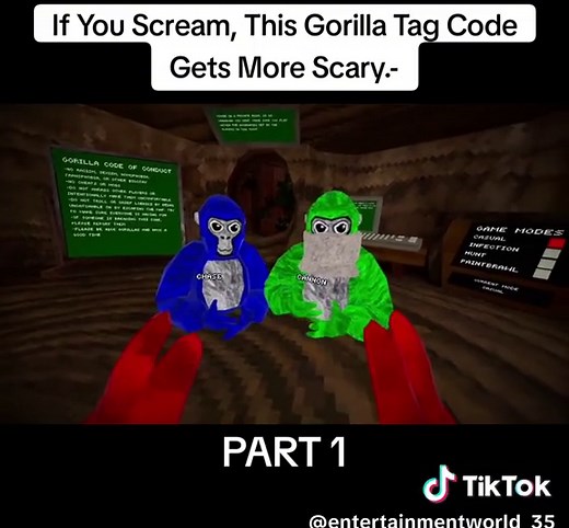 Scariest Gorilla Tag Code: Scream and Summon Ghosts