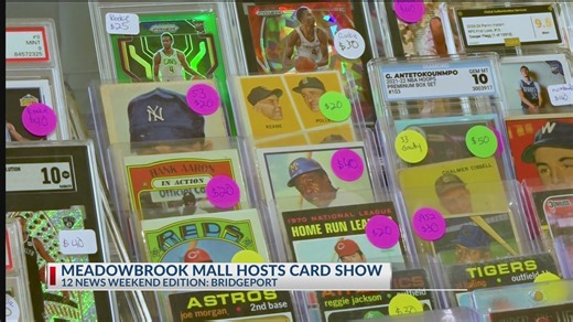 Meadowbrook Mall hosts card show on Valentines Day weekend