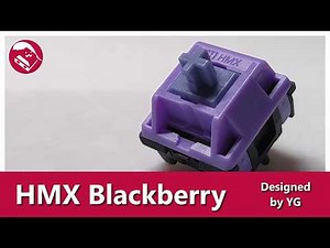I haven't heard of that name in a while | HMX Blackberry silent linear switch sound test review