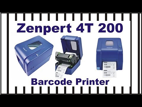 Zenpert 4T200 Bar code Labels Printer | Installation | Ribbon Uploading | Printing Guide Live Video