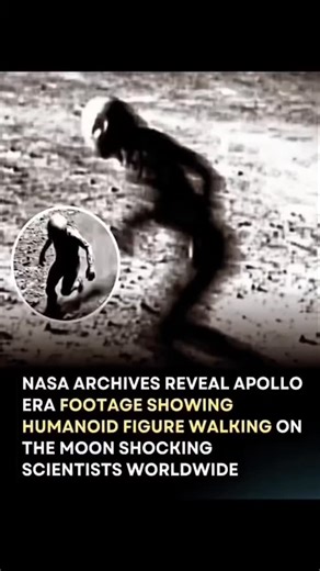+matrix on Instagram: "—that "footage from NASA's Apollo missions has been discovered showing a humanoid creature walking on the moon"—is actually a hoax or fabrication. Such photos and videos have gone viral on the internet many times, but NASA or any official space agency has never released any footage depicting an "alien" or "humanoid" creature walking on the moon. This photo is believed to be digitally edited or CGI (Computer Generated Image). All original photos and videos from NASA's Apoll