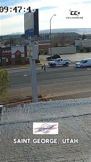 Vehicle v Pedestrian on Bluff and 700 s in Saint George Utah 🚶💥