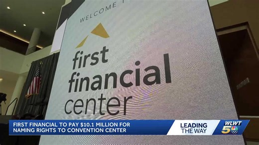 First Financial Bank to pay $10.1 million for naming rights to convention center
