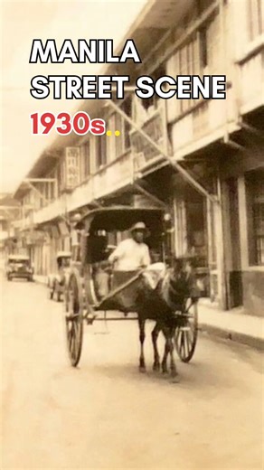 Street Scene in Manila Circa 1930s #oldmanila #manila #Philippines #history #FACTSZERO | FACTSZERO