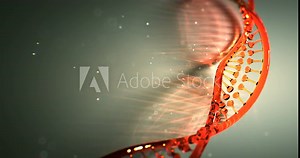 dna strand structure seamless loopable animation 4k UHD