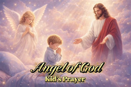 Angel of God | Kids Night Prayer | Children’s Bedtime Prayer#prayer #jesus #blessed