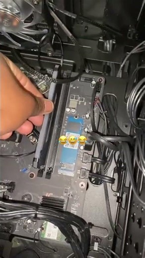 🔥 Installing RAM for the First Time… Did I Do It Right?! 😅💻 #pcbuild #tech #shorts