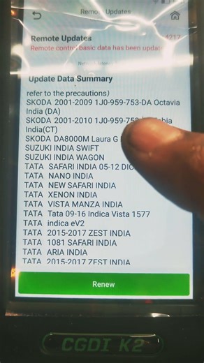 CGDI K2 TOOL UPDATE ALL INDIA CARS COVER REMOTE SOFTWARE GIVE #flipkey #CGDIKZ #viralvideo